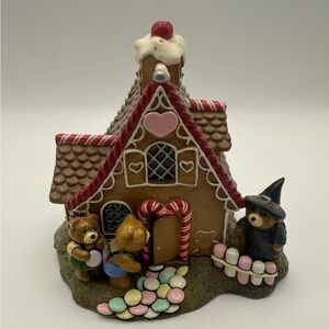Wee Forest Folk T-11 Hansel & Gretel Bears at the Witch's House WFF 1998 DP